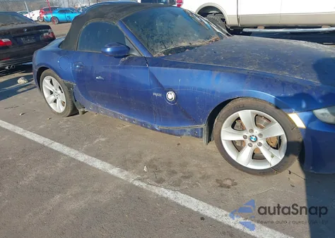 2006 BMW Z4 3.0I z USA, uszkodzony, nr VIN 4USBU33576LW59345